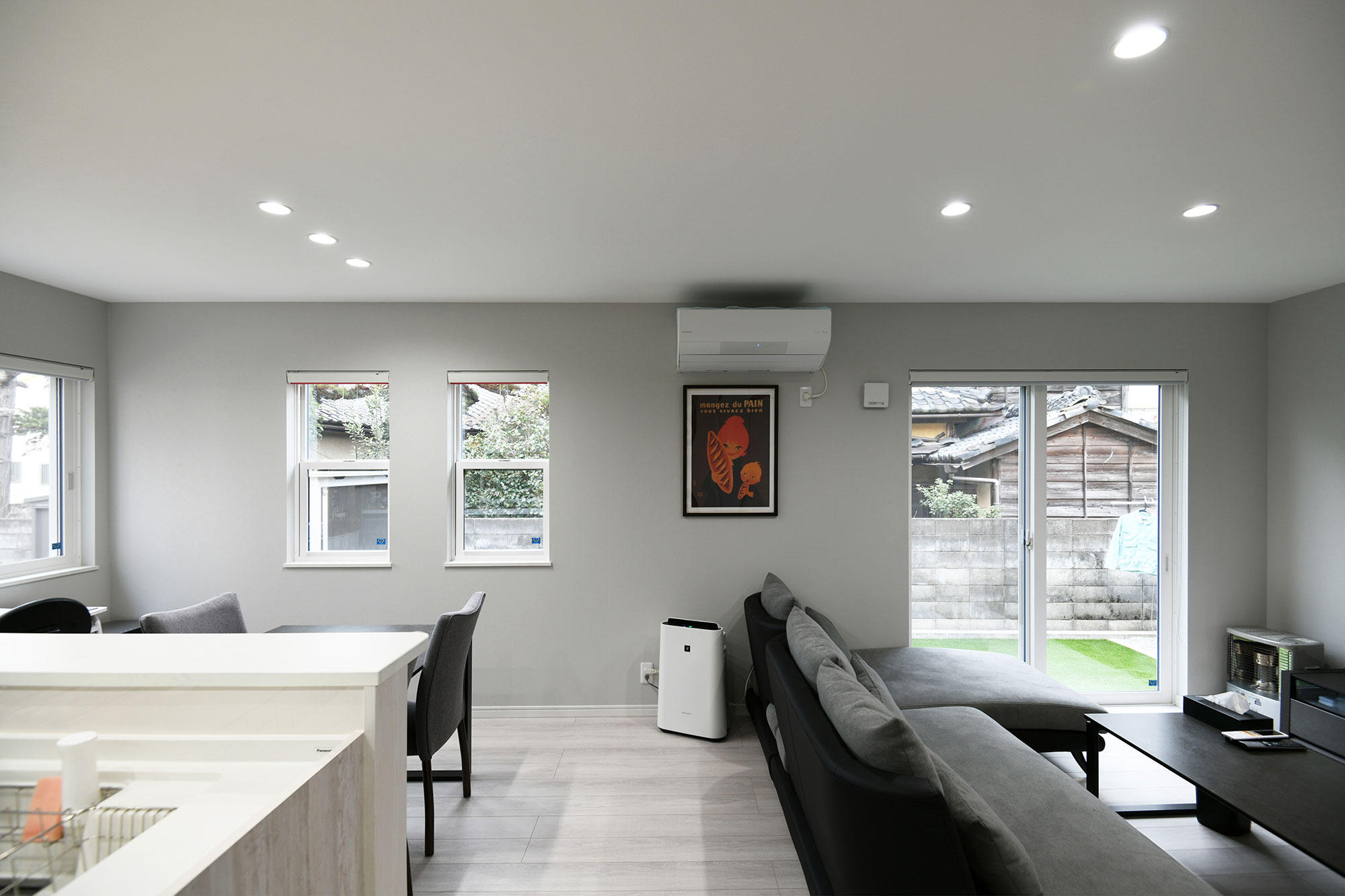 写真:のびのび暮らす、平屋の住まい