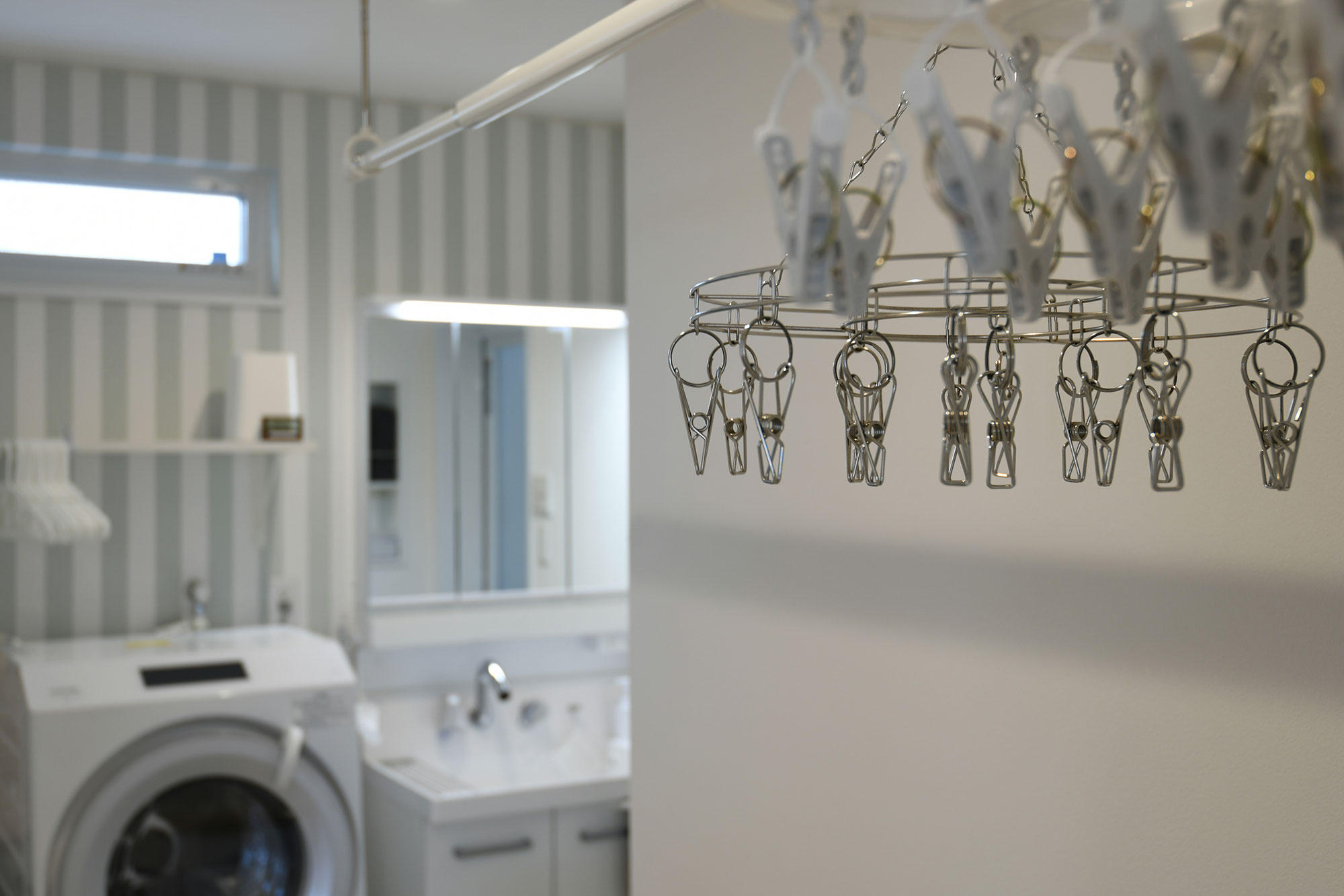 写真:家事楽を追求した、理想の住まい