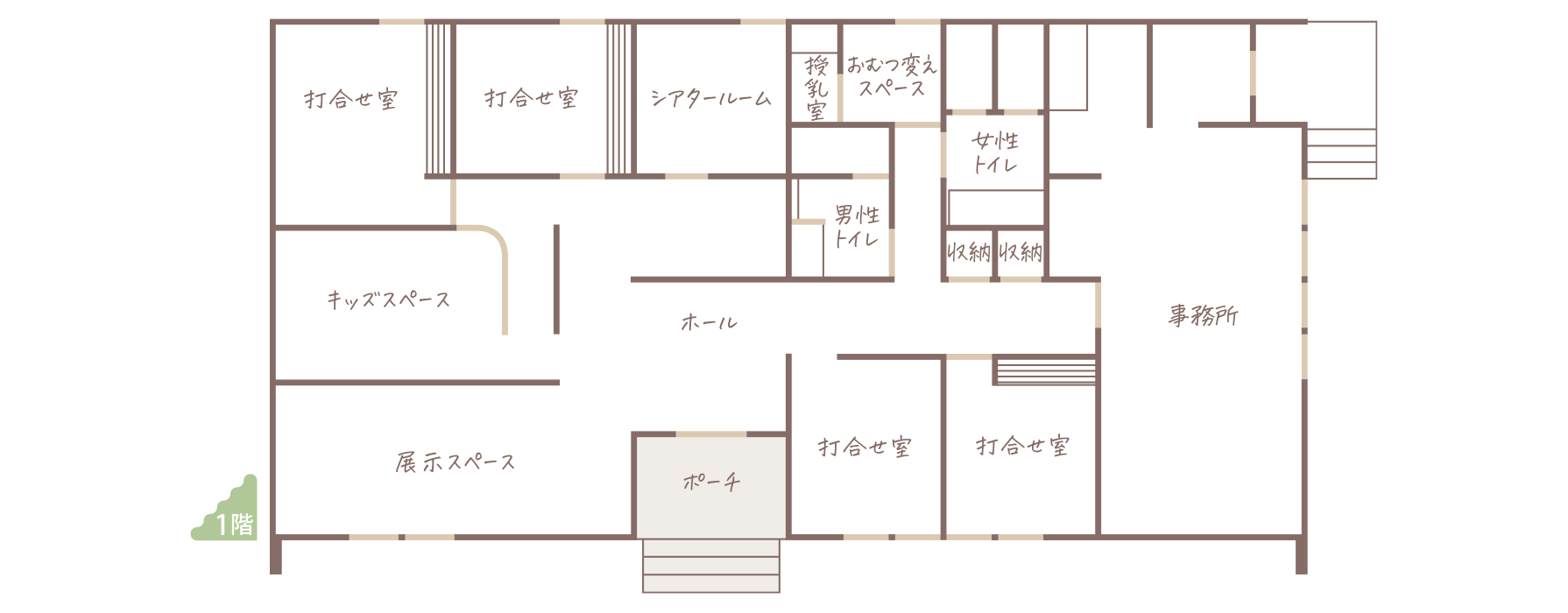 間取り図：1F・2F（PC）