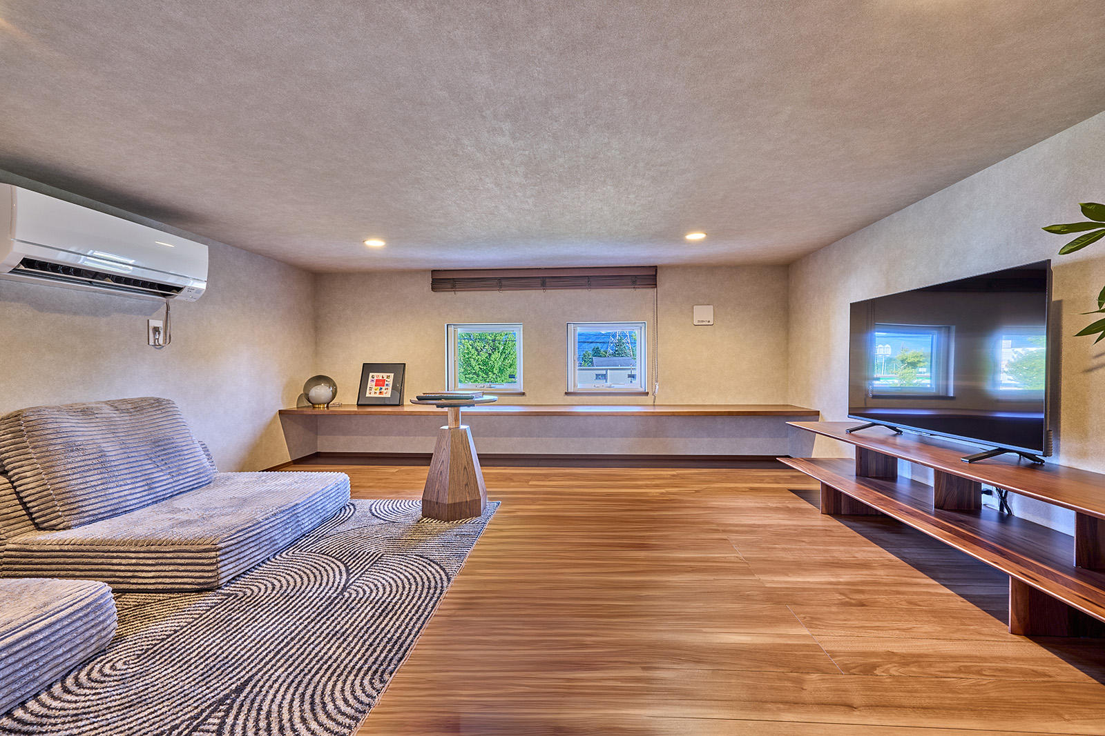 写真：小屋裏
