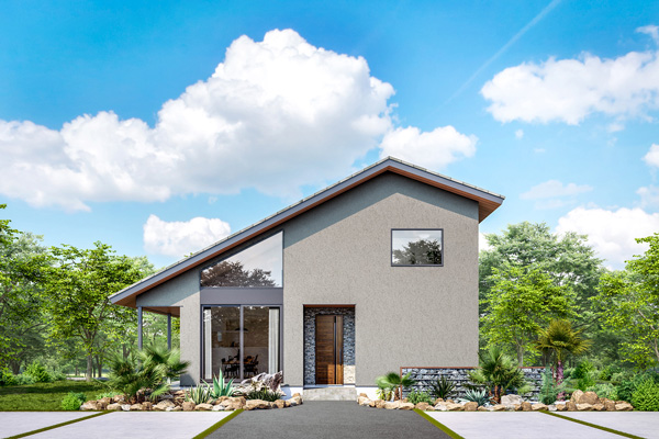 写真：cocoa 平屋生活棟